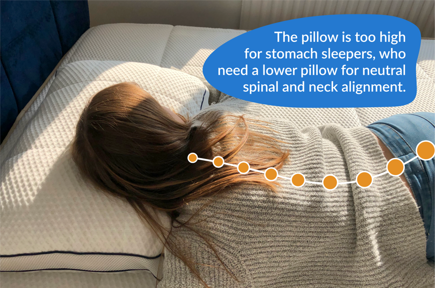 Dreamcloud pillow stomach sleepers